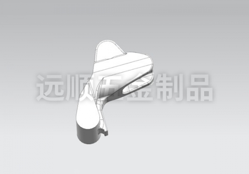 后轮轴架模具